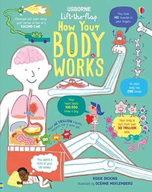 Обкладинка книги Lift-the-flap How Your Body Works Rosie Dickins, 9781474950732,   €15.06