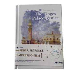 Обкладинка книги Блокнот A6/96арк Ренуар вздовж палацу дожів , 5905756529506,   €5.71