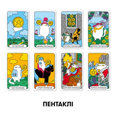 Book cover Карти Таро «Котяче таро» , 2601000024973,   €28.31