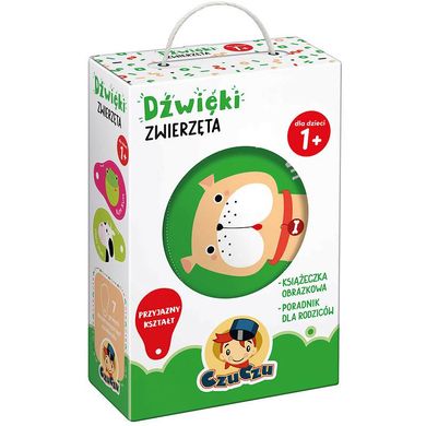 Обкладинка книги CzuCzu Dźwięki Tam Zwierzęta 1+ , 9788364039881,   €7.53