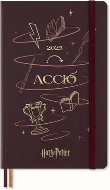 Обкладинка книги Kalendarz 2025 dzienny TW Harry Potter Accio (13x21 см) Moleskine , 8056999272166,   €45.71