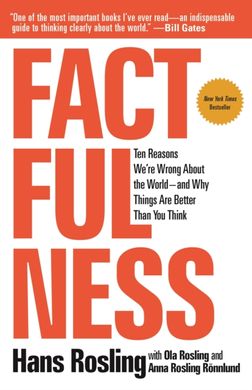 Book cover Factfulness. Hans Rosling Hans Rosling, 9781250123824,   €11.17