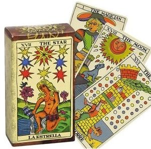 Book cover Карти Таро Tarot Hiszpański FOURNIER , 8420707089016,   €15.58