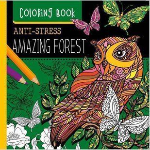 Book cover Розмальовка антистресова 250x250 Дивовижний ліс , 4823089206806,   &euro;12.50