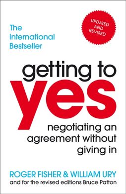 Book cover Getting to yes. Roger Fisher, William Ury Roger Fisher, William Ury, 9781847940933,   €11.43