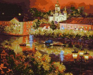 Обкладинка книги Картина за номерами - Вечірнє місто &copy;Kateryna Lisova , 4823104337409,   &euro;26.50