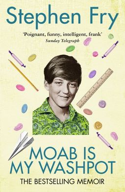 Book cover Moab Is My Washpot. Stephen Fry Stephen Fry, 9780099457046,   €14.81