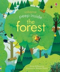 Book cover Peep inside the forest. Anna Milbourne Anna Milbourne, 9781474950817,   €11.43