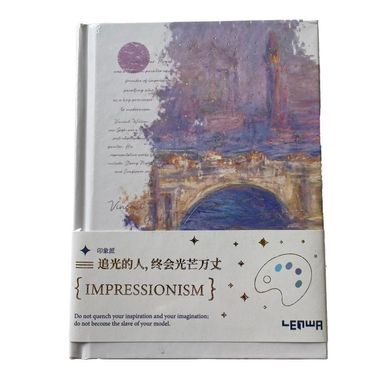 Book cover Блокнот A6/96арк Моне міст Ватерлоо , 5905756529445,   €5.97