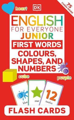 Обкладинка книги English for Everyone Junior First Words Colours, Shapes and Numbers , 9780241603949,   €7.53