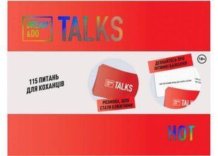 Book cover Гра-розмова Dream&Do Talks - Hot. 115 питань для коханців 18+ , ,   &euro;24.50