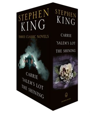 Обкладинка книги Stephen King Three Classic Novels Box Set Кінг Стівен, 9780593082218,   €65.19