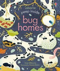 Book cover Peep Inside Bug Homes. Anna Milbourne Anna Milbourne, 9781474950824,   €11.69