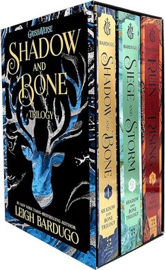 Book cover The Shadow and Bone Trilogy Boxed Set : Shadow and Bone, Siege and Storm, Ruin and Rising. Leigh Bardugo Leigh Bardugo, 9781250196231,   €46.23