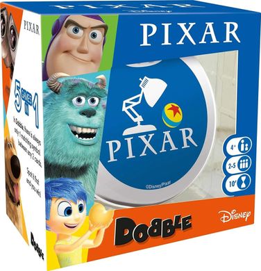 Book cover Доббль: Pixar (Dobble, Spot It! Pixar) , 3558380092506,   €24.94