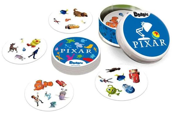 Обкладинка книги Доббль: Pixar (Dobble, Spot It! Pixar) , 3558380092506,   €24.94