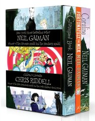 Обкладинка книги Neil Gaiman & Chris Riddell Box Set. Neil Gaiman Гейман Ніл, 9781408873274,   €29.61