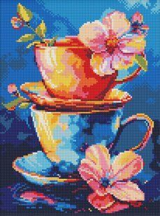 Обкладинка книги Алмазна мозаїка без підрамника - Таємниця чаювання &copy;art_selena_ua , ,   &euro;26.50