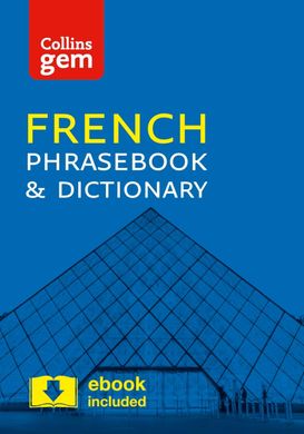 Book cover French Phrasebook & Dictionary. Collins Gem Collins Dictionaries, 9780008135881,   €7.27