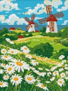 Обкладинка книги Алмазна мозаїка - Поле ромашок &copy;art_selena_ua , ,   &euro;30.50