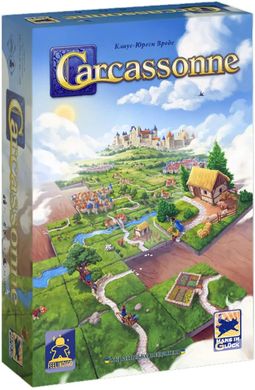 Обкладинка книги Настільна гра "Каркасон" (Carcassonne) , 4823091305719,   €42.08