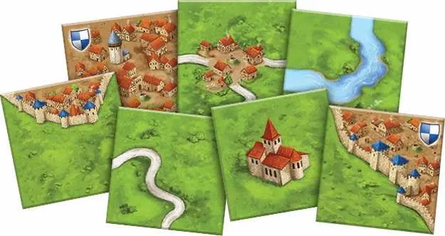 Обкладинка книги Настільна гра "Каркасон" (Carcassonne) , 4823091305719,   €42.08