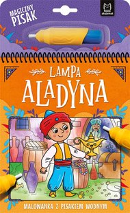 Обкладинка книги Розмальовка з водним маркером. Лампа Аладдіна Anna Podgórska, 9788382136517,   €5.97