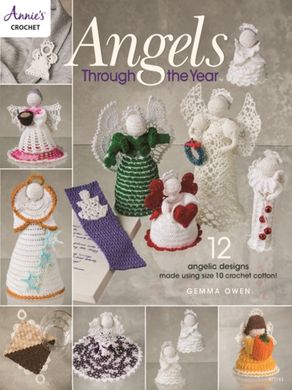 Обкладинка книги Angels Through The Year : 12 Angelic Designs Made Using Size 10 Crochet Cotton! Gemma Owen, 9781590129210,   €14.81