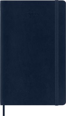 Обкладинка книги Kalendarz 2025 dzienny P TW sapphire blue Moleskine (9х14 см) , 8056999270186,   €36.36