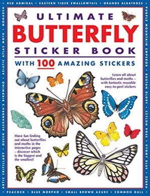 Book cover Ultimate Butterfly Sticker Book: with 100 amazing stickers Armadillo Books, 9781861478818,   €6.49