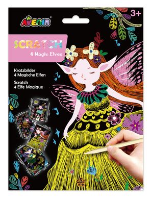 Book cover Скретч розмальовка - 4 магічних ельфа , 6920773315467,   €5.19