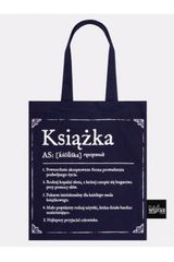 Book cover Аксесуар Бавовняна книжкова сумка Опис книги, темно-синій , 5901003501004,   €8.31