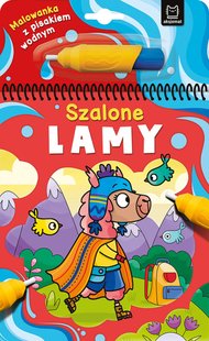 Обкладинка книги Розмальовка з водним маркером. Божевільні лами Anna Podgórska, 9788382137361,   €5.97