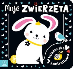 Обкладинка книги Książeczka kontrastowa. Moje zwierzęta Agnieszka Bator, 9788382132335,   €2.34