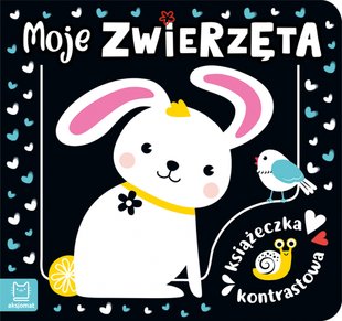 Обкладинка книги Książeczka kontrastowa. Moje zwierzęta Agnieszka Bator, 9788382132335,   €2.34