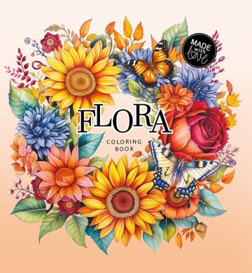 Обкладинка книги Розмальовка 160x160 Flora Kwiaty , 4823089229201,   €4.94