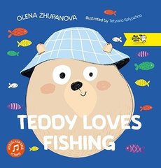 Обкладинка книги Teddy Loves Fishing. Олена Жупанова Елена Жупанова, 978-617-7781-07-2,   €9.35