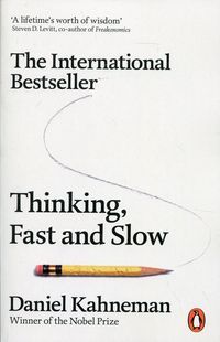 Book cover Thinking, Fast and Slow. Daniel Kahneman Daniel Kahneman, 9780141033570,   €39.48