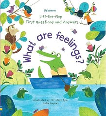 Book cover Lift-the-Flap First Questions and Answers What are feelings? Katie Daynes Katie Daynes, 9781474948180,   €13.51