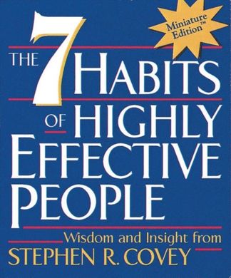 Обкладинка книги The 7 Habits of Highly Effective People. Stephen Covey Кові Стівен, 9780762408337,   €8.05