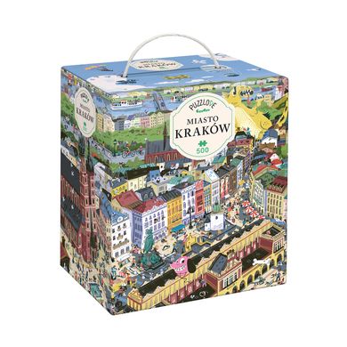 Обкладинка книги Puzzlove CzuCzu Miasto Kraków 500 el. puzzle rodzinne , 5902983491897,   €15.32