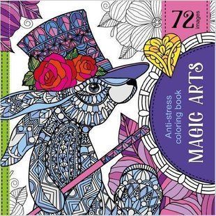 Book cover Розмальовка антистресова 200x200 Магічні мистецтва , 4823089206561,   &euro;8.50