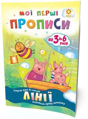 Book cover Лінії. Мої перші прописи. Літовченко І. Літовченко І., 9786176340973,   €1.04